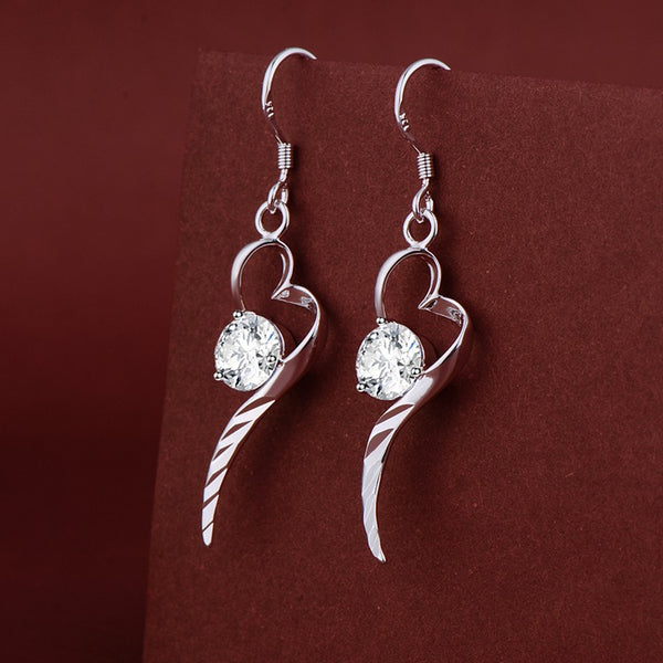 Silver Earrings LSE250