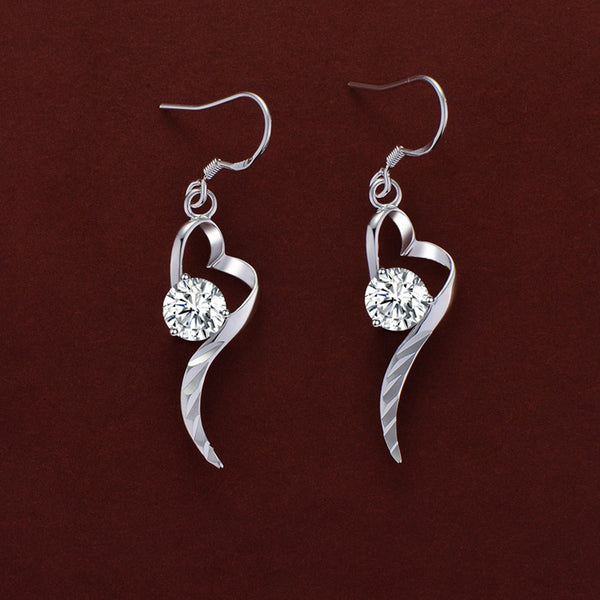 Silver Earrings LSE250