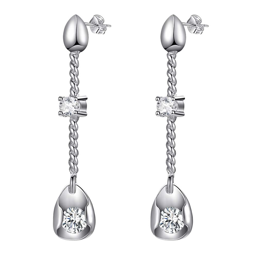 Silver Earrings LSE260