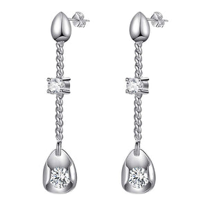 Silver Earrings LSE260