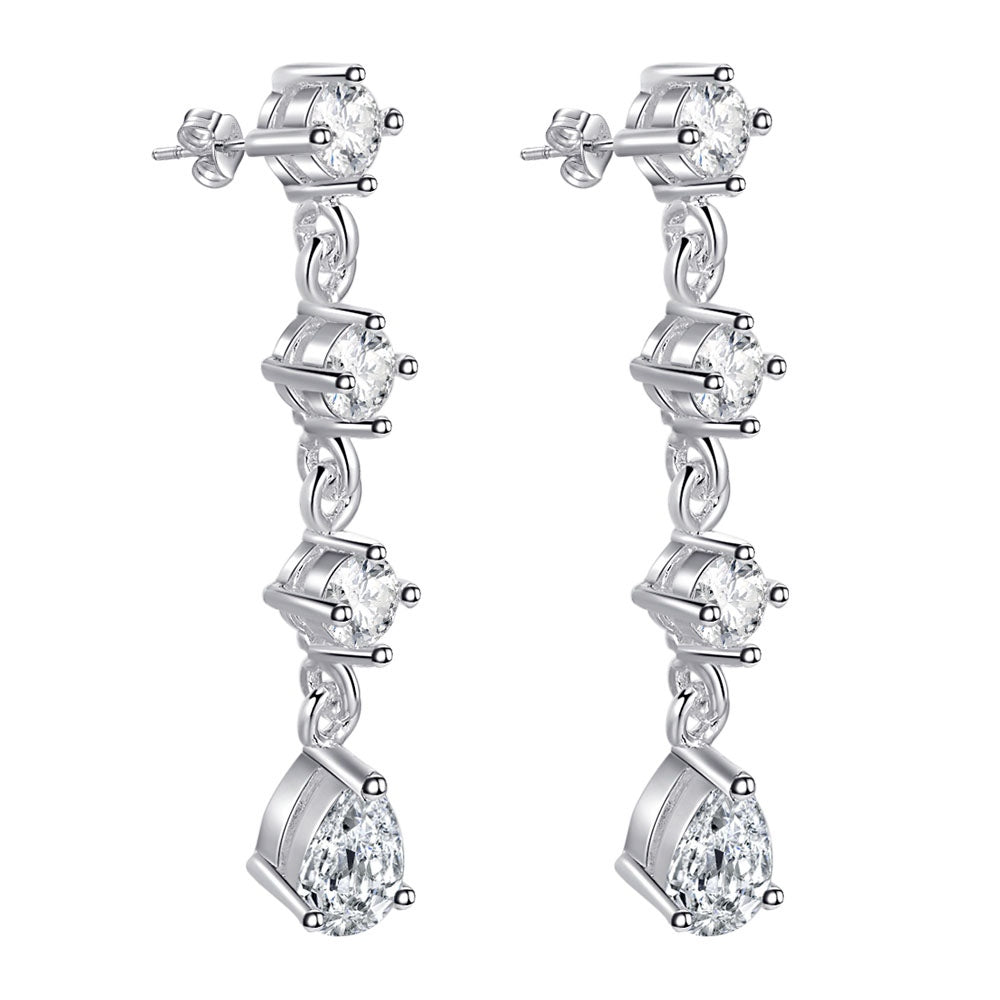 Silver Earrings LSE266