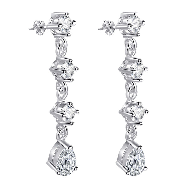 Silver Earrings LSE266