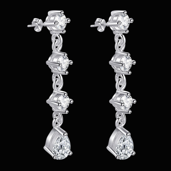 Silver Earrings LSE266