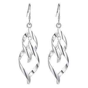 Silver Earrings LSE268