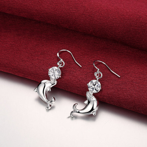 Silver Earrings LSE270