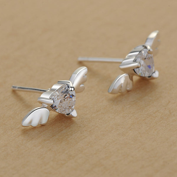 Silver Earrings LSE274