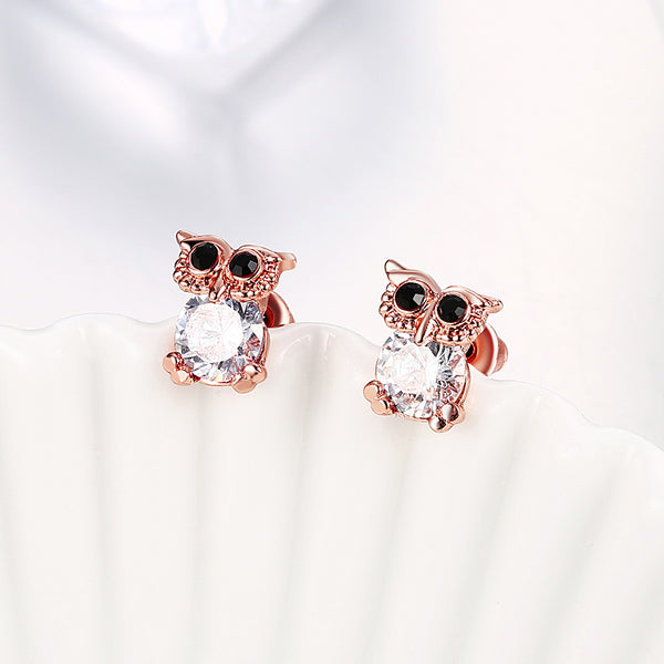 Rose Gold Earrings LSE276