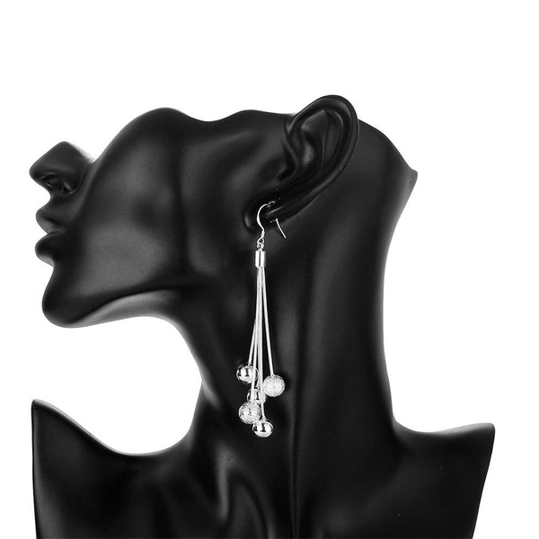 Silver Earrings LSE277