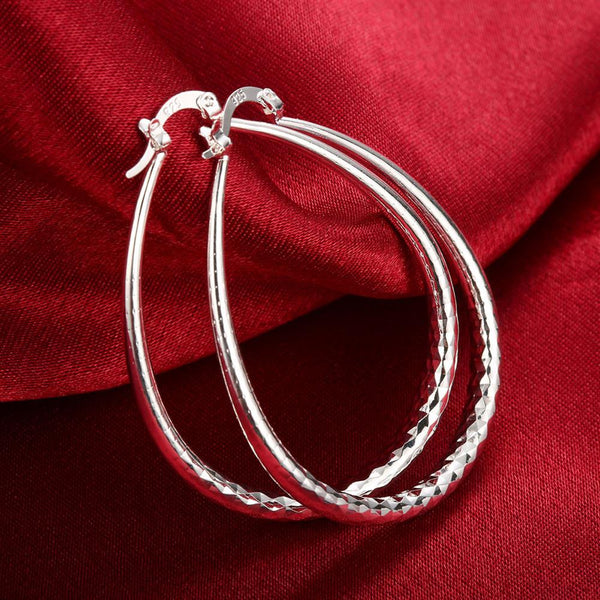 Silver Earrings LSE293
