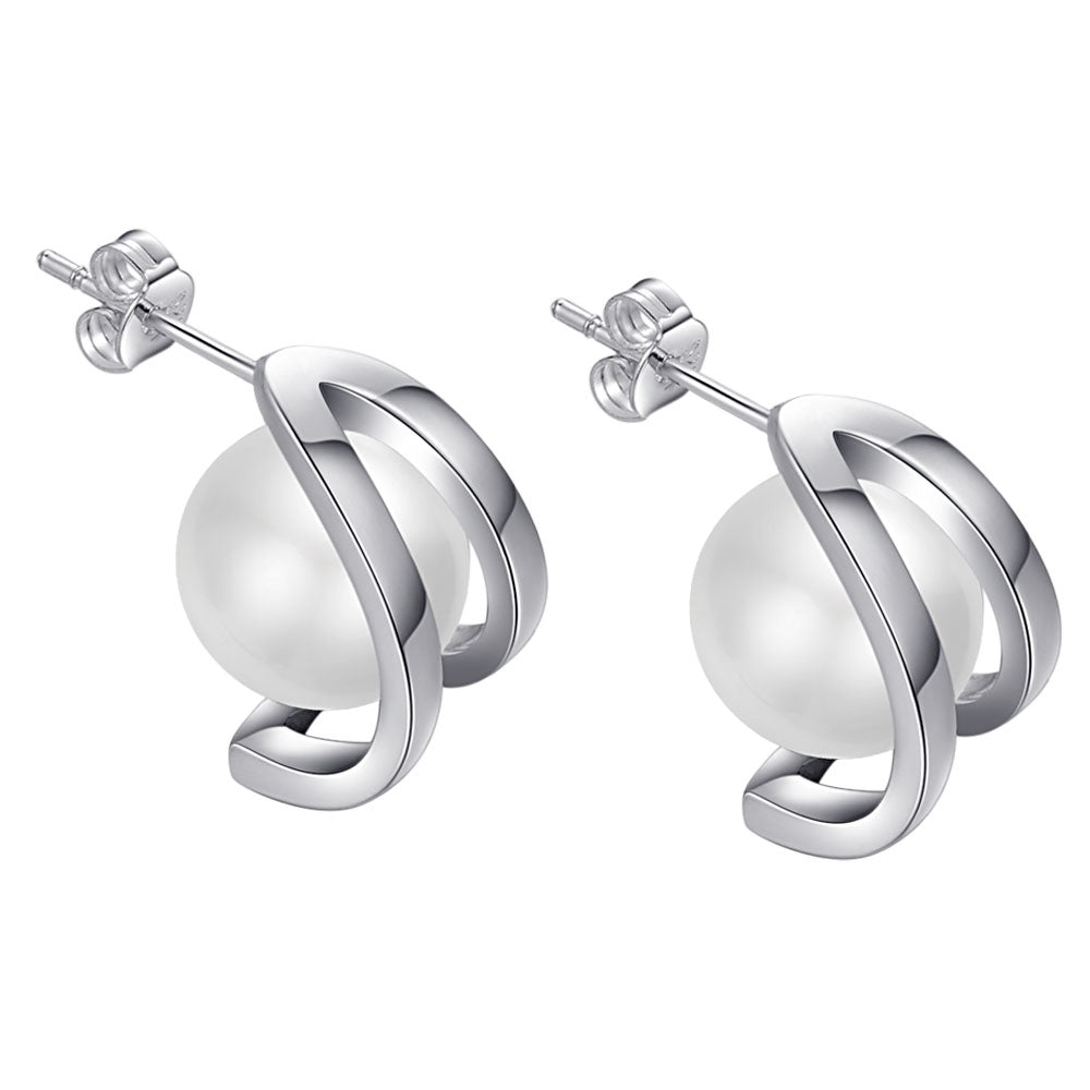 Silver Earrings LSE298