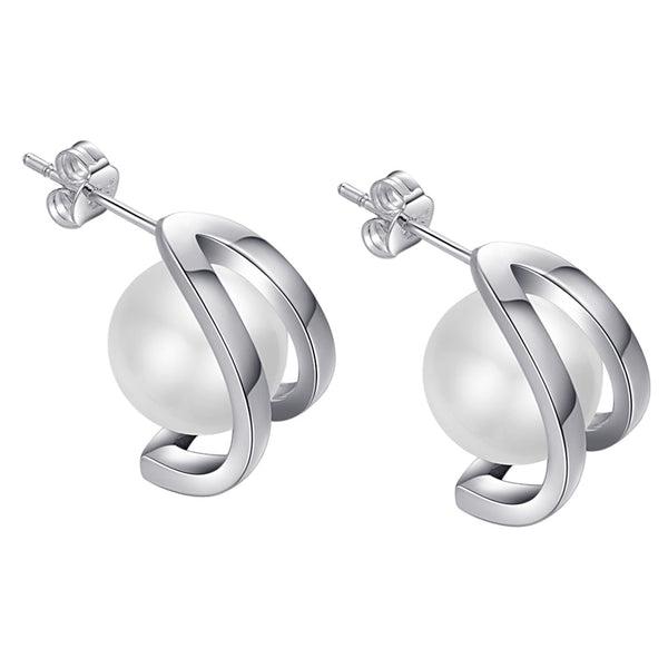 Silver Earrings LSE298