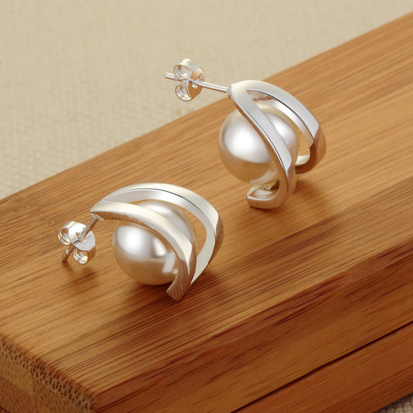 Silver Earrings LSE298