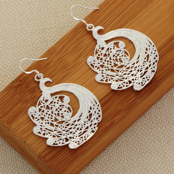 Silver Earrings LSE299