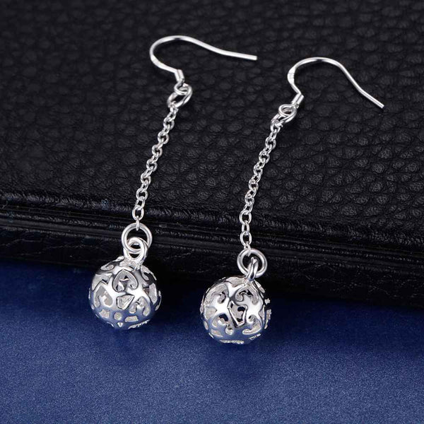 Silver Earrings LSE318