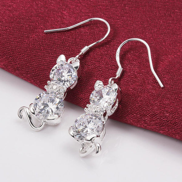 Silver Earrings LSE335
