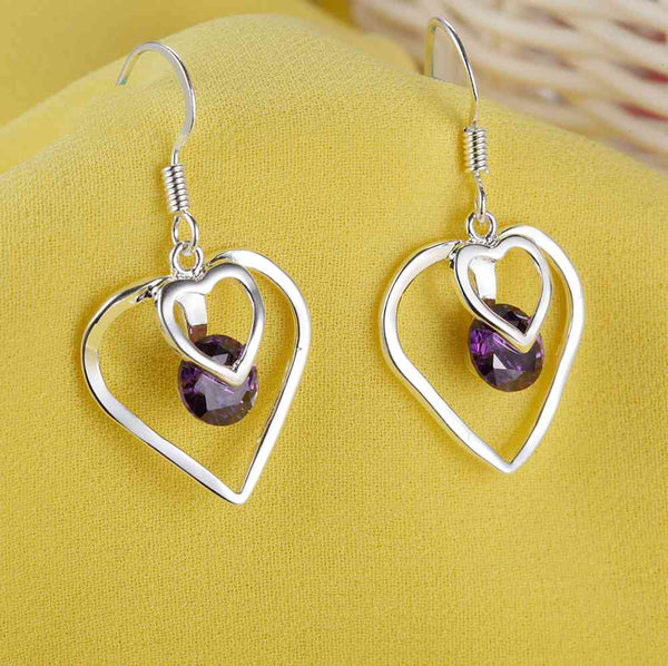 Silver Earrings LSE338