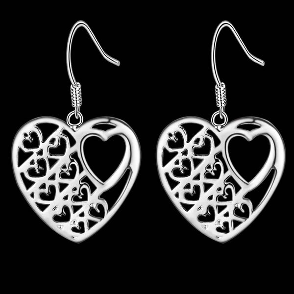 Silver Earrings LSE340