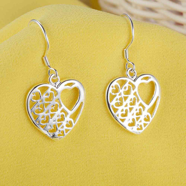Silver Earrings LSE340