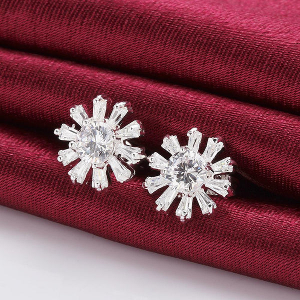 Silver Earrings LSE357