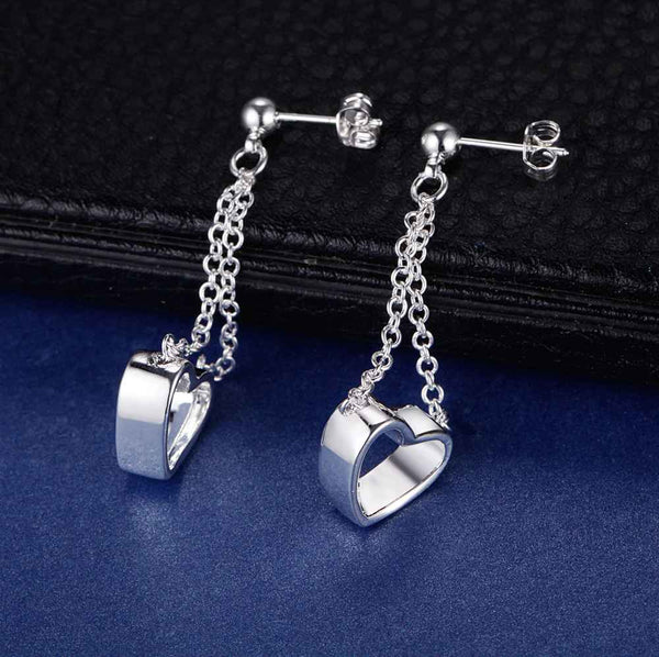 Silver Earrings LSE364