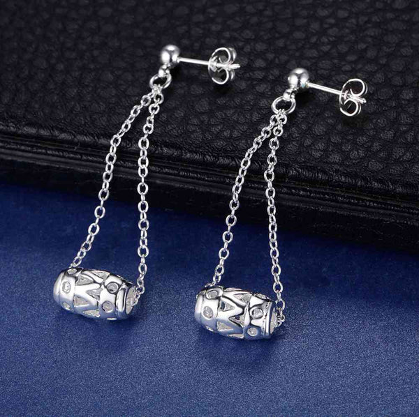 Silver Earrings LSE366