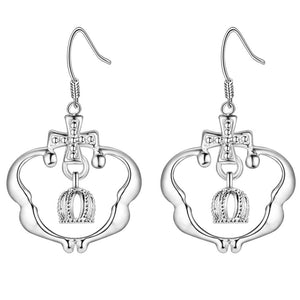 Silver Earrings LSE367