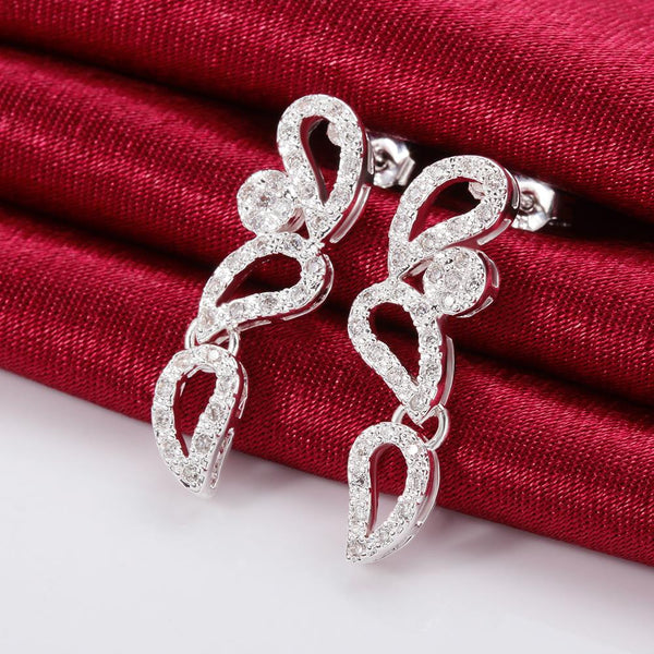 Silver Earrings LSE374