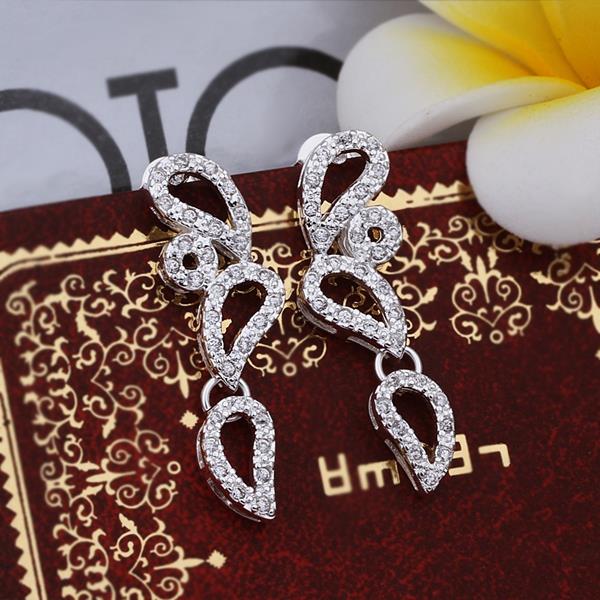 Silver Earrings LSE374