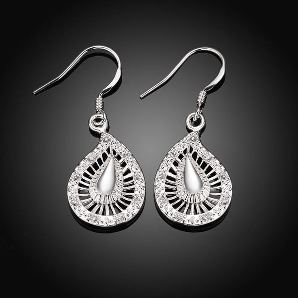 Silver Earrings LSE381