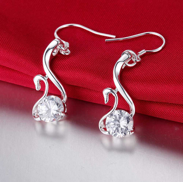 Silver Earrings LSE386
