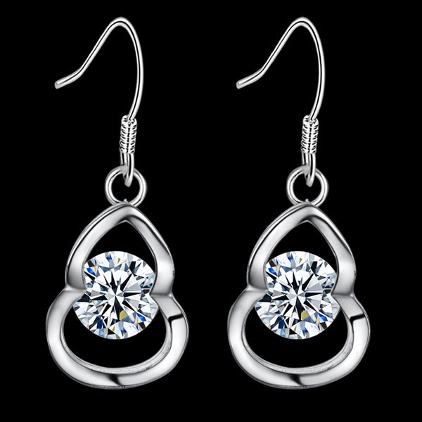 Silver Earrings LSE390