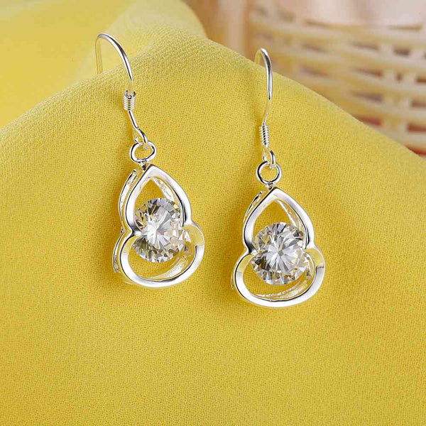 Silver Earrings LSE390