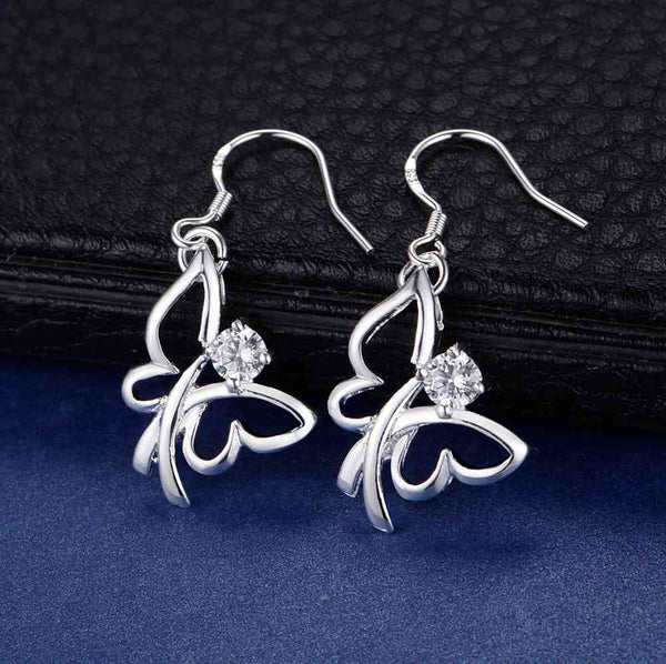 Silver Earrings LSE391
