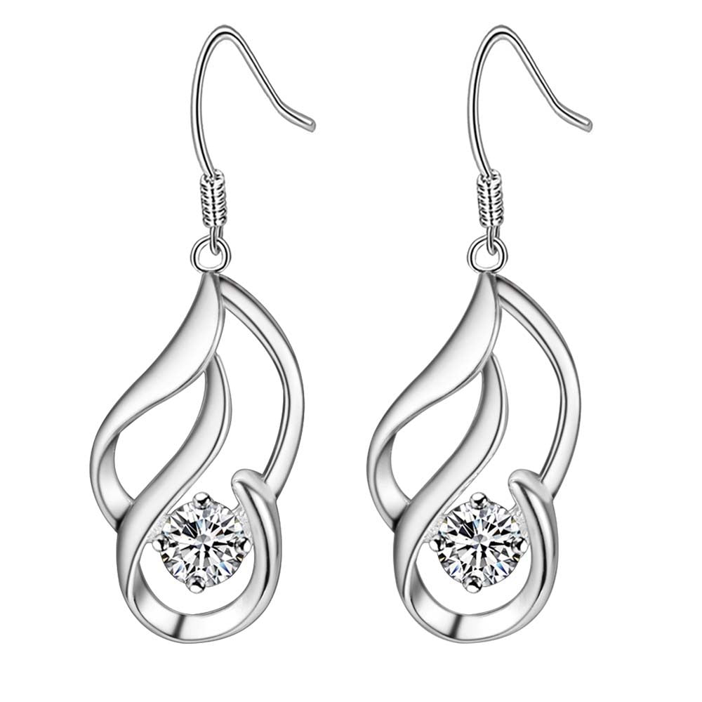 Silver Earrings LSE392