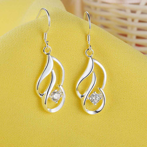 Silver Earrings LSE392