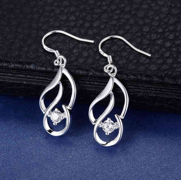 Silver Earrings LSE392