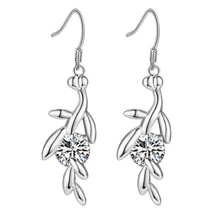 Silver Earrings LSE393