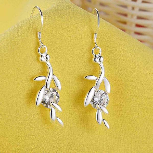 Silver Earrings LSE393