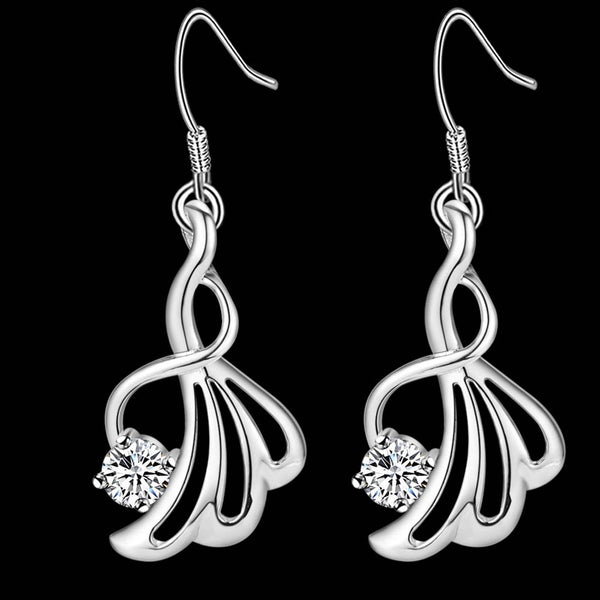 Silver Earrings LSE396