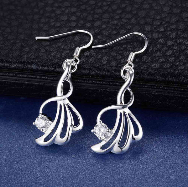Silver Earrings LSE396