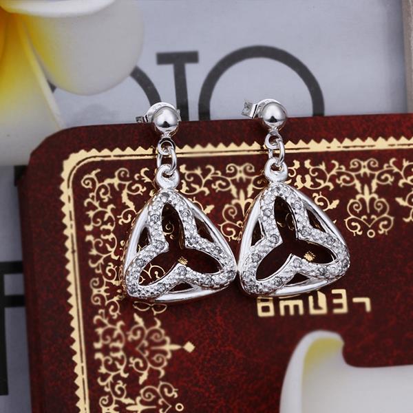 Silver Earrings LSE396