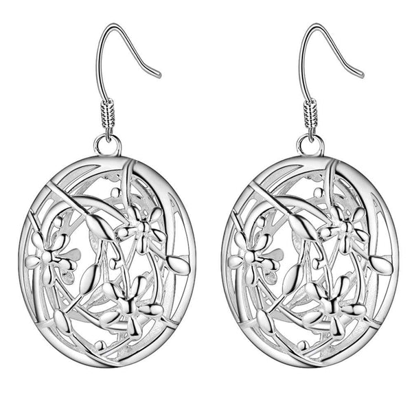 Silver Earrings LSE399