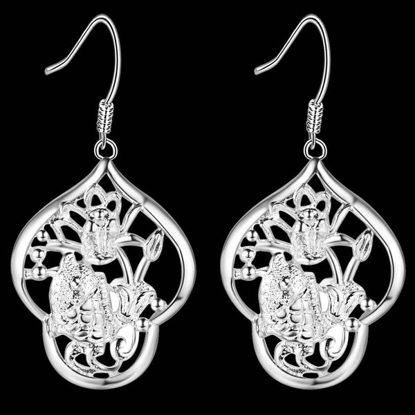 Silver Earrings LSE408