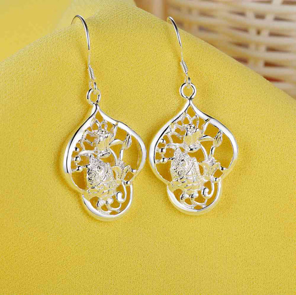 Silver Earrings LSE408