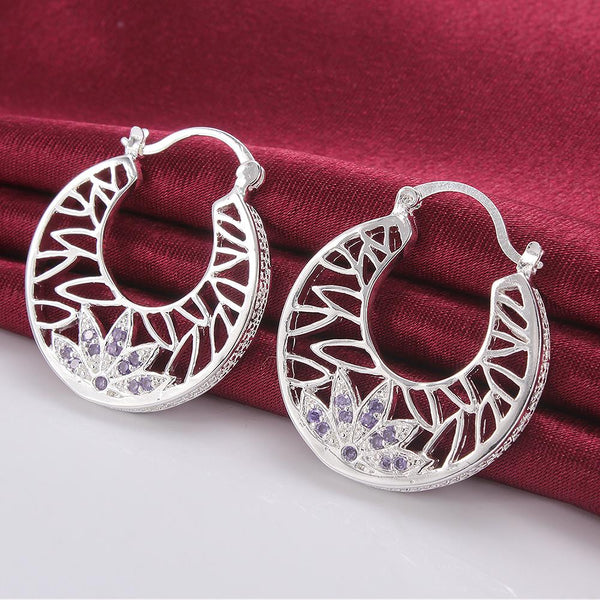 Silver Earrings LSE415