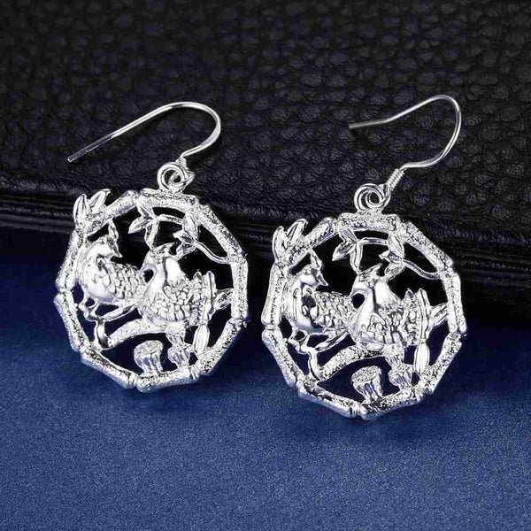 Silver Earrings LSE416