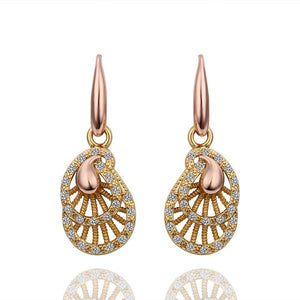 Rose Gold Earrings LSE418