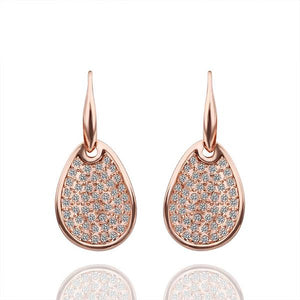 Rose Gold Earrings LSE419