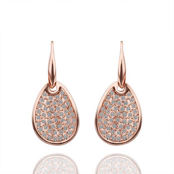 Rose Gold Earrings LSE419