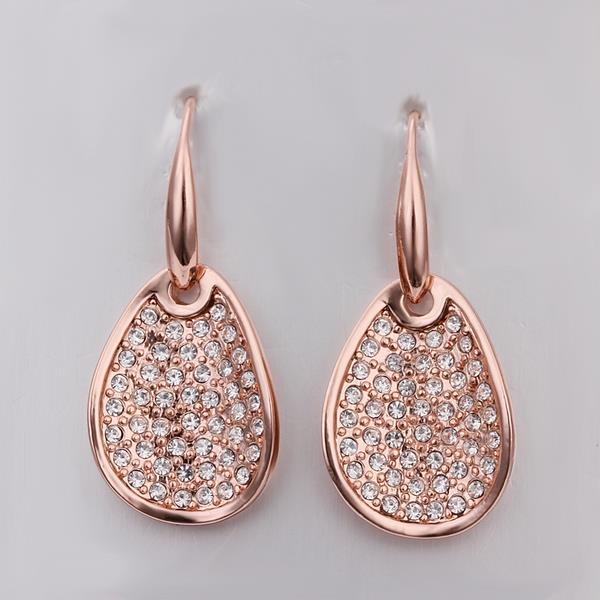 Rose Gold Earrings LSE419